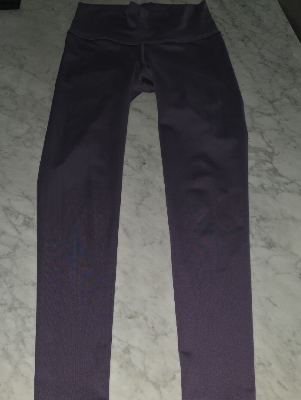 High-Waist Purple Leggings